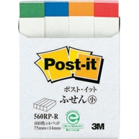 3M™ Post-it® <br> 四色標籤紙 <br> 560RPR (550R)