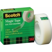 3M™Scotch® <br>3/4" 隱形膠紙 <br> no.810