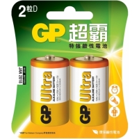 GP 超霸鹼性電池<BR> D (2粒裝)